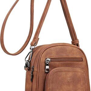 Small Purses for Women Crossbody Bags, Designer PU Leather Mini Cross Body Purse